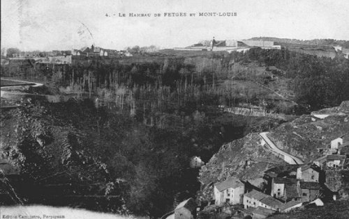 Mont-Louis vu de Fetges