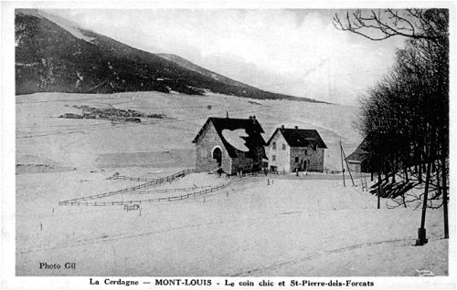 Mont-Louis vu de Fetges
